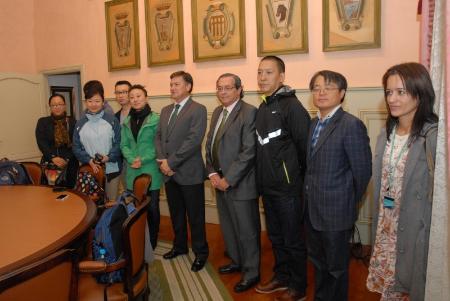 Imagen Altos cargos de medios de comunicación chinos visitan Segovia