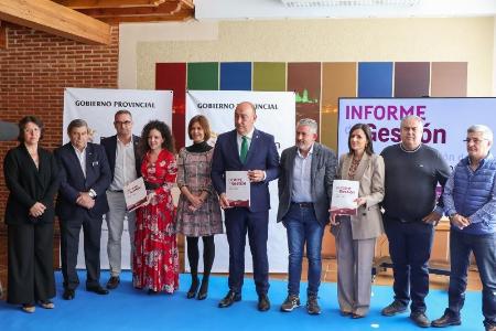 Imagen El presidente de la Diputación de Segovia presenta el Informe de Gestión de cuatro años “de adaptación, mejora y pequeños retos...