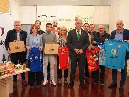 Imagen La marca Alimentos de Segovia de la Diputación renueva su apoyo a los clubes deportivos de la provincia